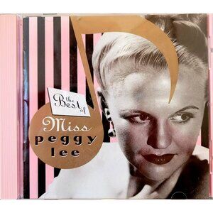 Miss Peggy Lee CD 1998 Capitol Records Classic Hits Vintage Music 37192cd